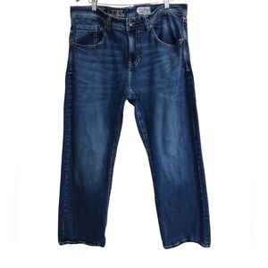 Tk Axel men's jean slim boot Bleu 38X32 casual office y2k retro